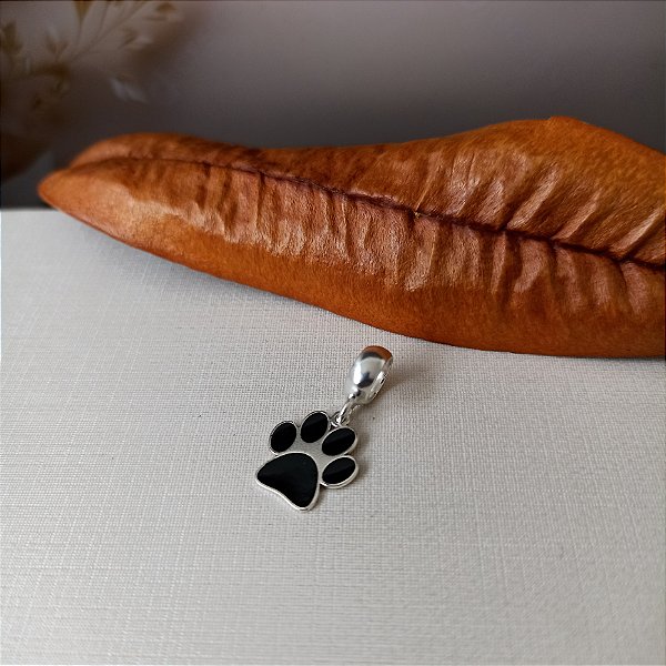 Berloque Pata Pet - Prata 925