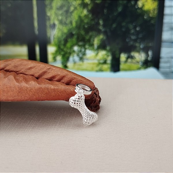 Berloque Osso Filigrama - Prata 925 -BL197-1230
