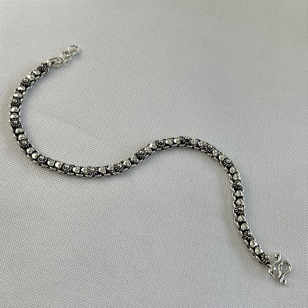 Pulseira Bali Pikun - Prata 925 - Cor Envelhecida - MP434-115287