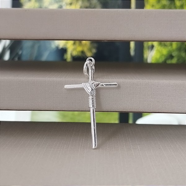Pingente Crucifixo - Prata 925 -PG203-1234