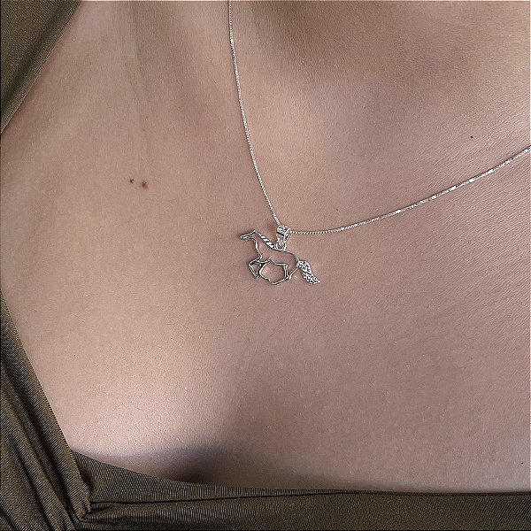 Gargantilha Cavalo - Prata 925 - MC599-3075