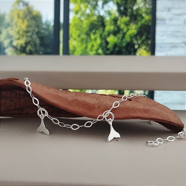 Pulseira Rabo De Baleia - Prata 925 -MP509-2768