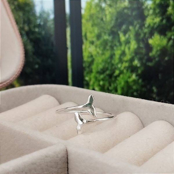 Anel Rabo de Baleia- Prata 925 -MA239-1435