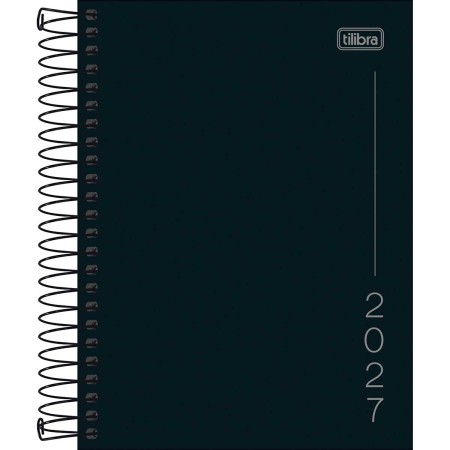 Agenda Espiral Pepper PRETA 2027 - UND- TILIBRA