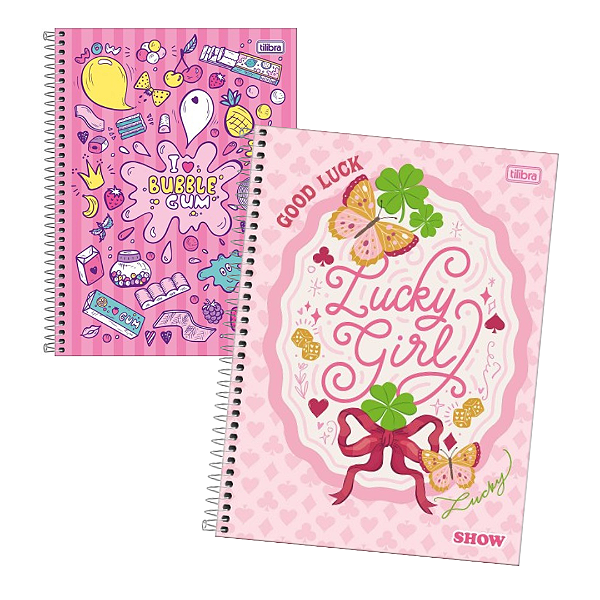 Caderno Universitário SHOW FEM 10M 160F - UND - TILIBRA