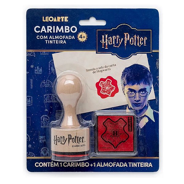 Carimbo selo carta HOGWARTS HARRY POTTER - UND - LEO E LEO