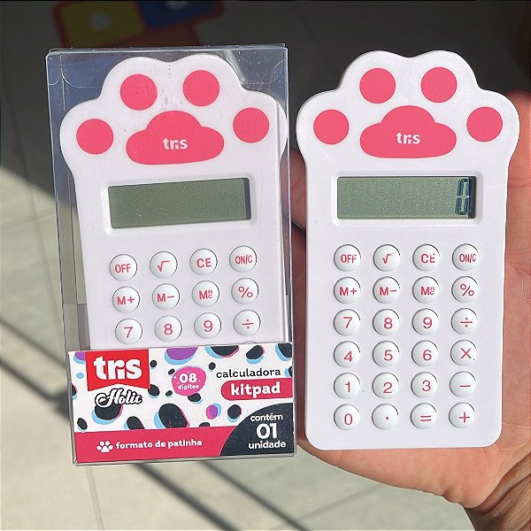 Calculadora HOLIC PETS - CX 1 UND - TRIS