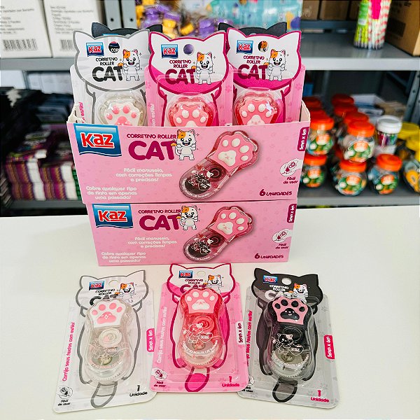 Fita Corretiva Roller CAT 5MMX6M - UNIDADE SORTIDA  - KAZ