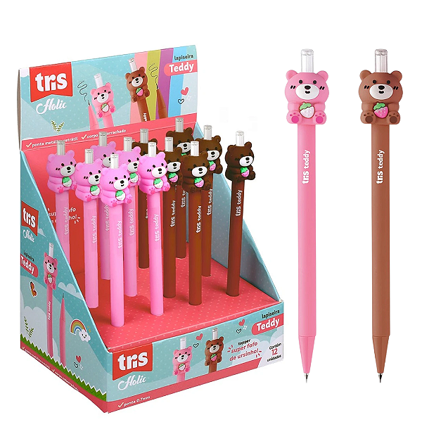 Lapiseira  TEDDY 0.7MM - UND - TRIS