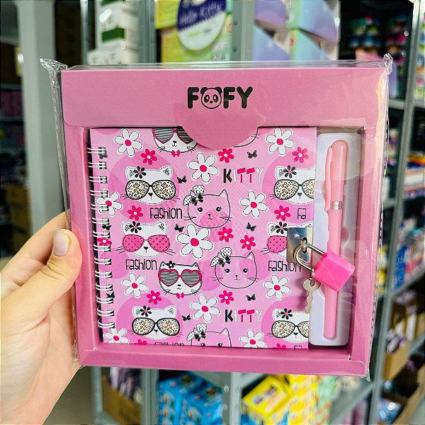 Diário Friend Rosa - FOFY