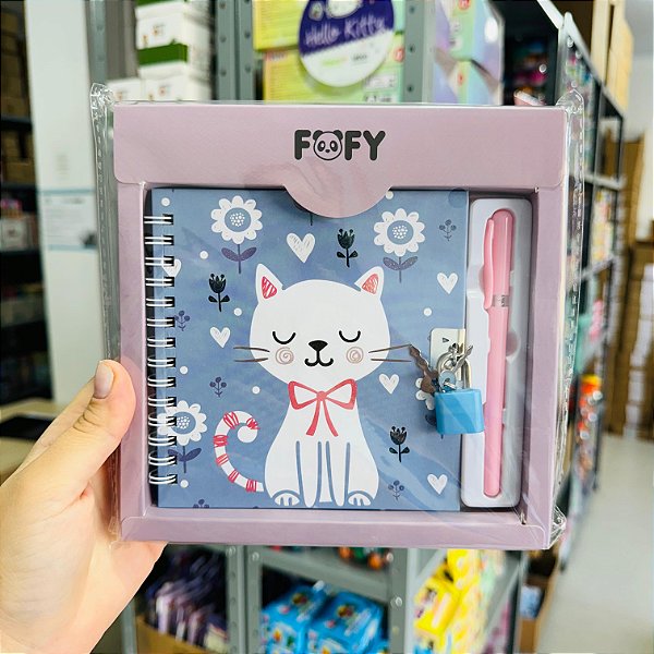 Diário Friend Roxo - FOFY