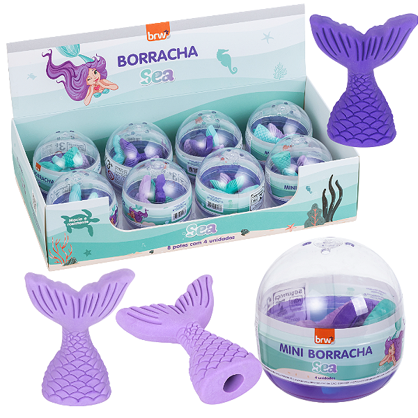 Borracha - SEA - Pote 4 UND  - BRW