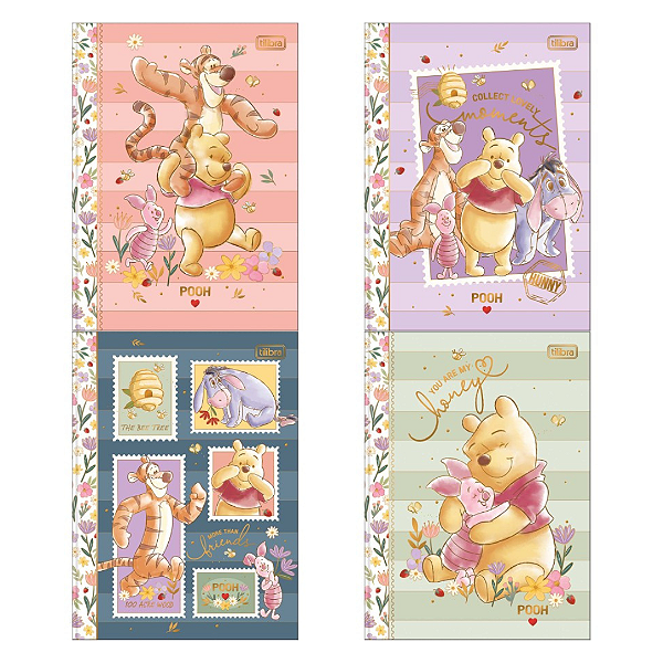 Caderno brochura POOH 80F - TILIBRA