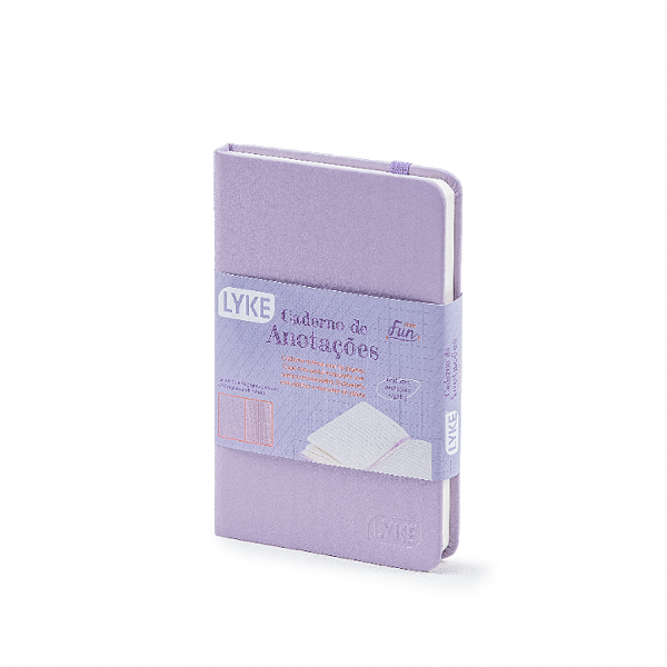 Caderno de anotações Pautado Lilás - UNIDADE - LYKE