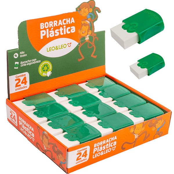 Borracha Branca/Cinta - CX/24 UND -  LEO E LEO