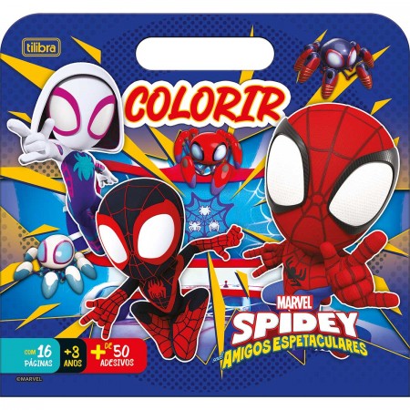 Maleta de colorir SPIDEY - UNIDADE - TILIBRA