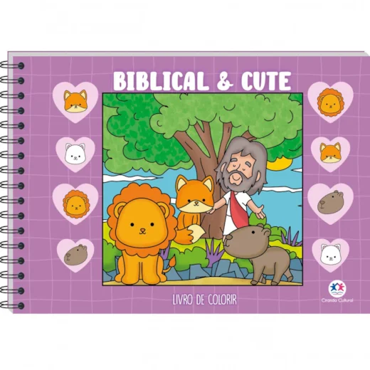 Livro de Colorir - Biblical and Cute Violet - Ciranda Cultural
