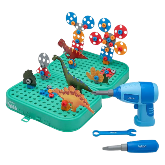 KIt de Ferramentas DINO- CAIXA C/ 228 PECAS - LETRON