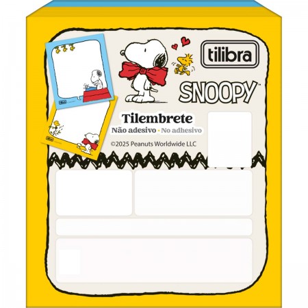Bloco tilembrete SNOOPY 100F - UNIDADE - TILIBRA