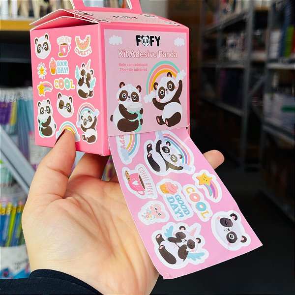 Kit Adesivos Panda KIT  - FOFY