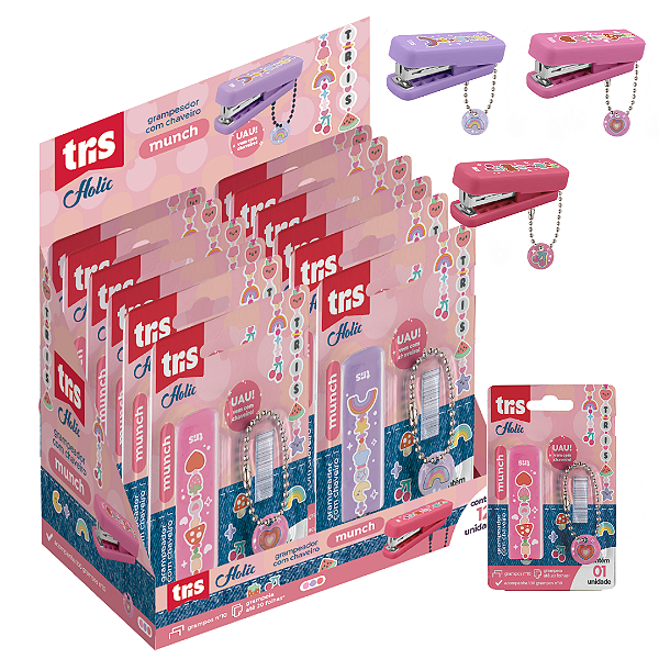 Grampeador MINI MUNCH - BLISTER 1 UND - TRIS