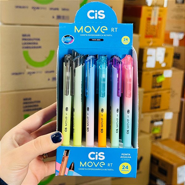 Caneta MOVE RT -  DISPLAY C/24 UNS - CIS