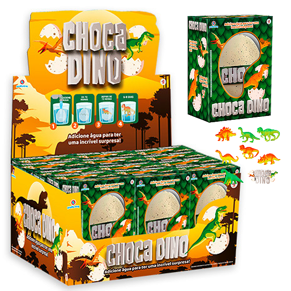 Brinquedo Choca DINO OVO - POLIBRINQ