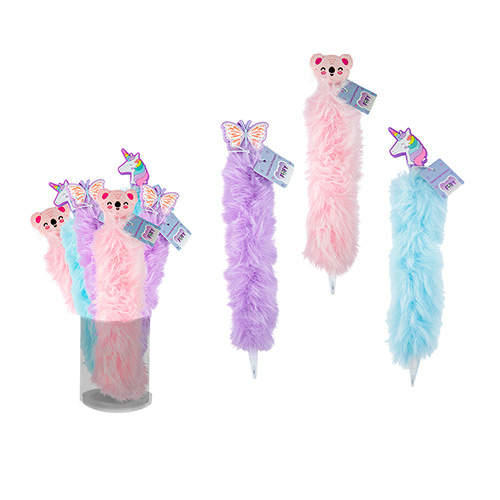 Caneta CUTE POMPOM - POTE 6 UND  - FOFY
