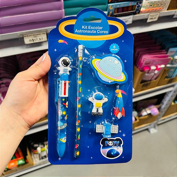 Kit Astronauta CORES - KIT 6 peças  - FOFY