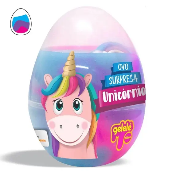 Ovo Surpresa 98g  Unicornio - UNIDADE SORTIDA  - DOCE BRINQUEDO