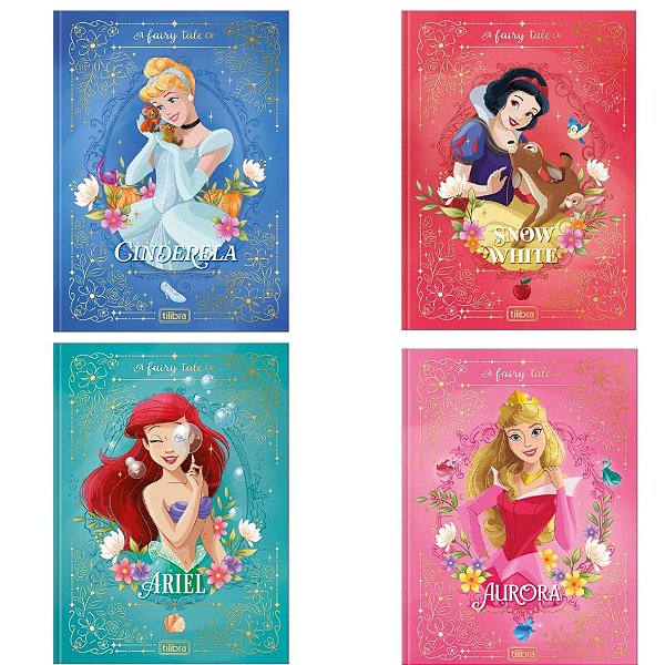 Caderno Brochura colegial PRINCESA 80F - UNIDADE SORTIDA - TILIBRA