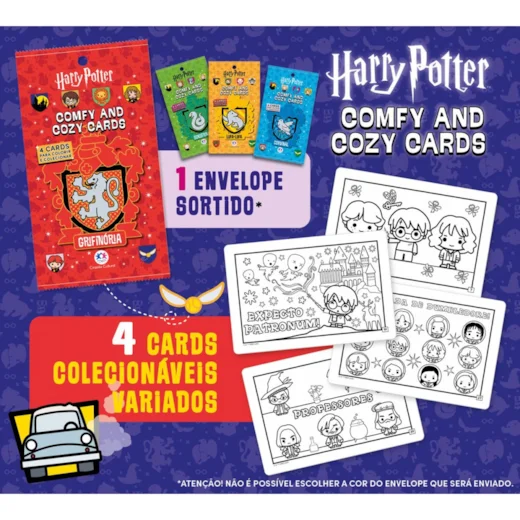 Cards Harry Potter  - Comfy and Cozy - CIRANDA CULTURAL