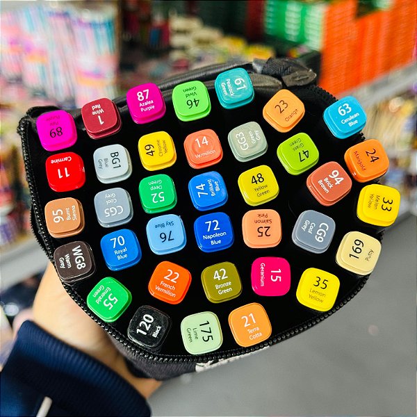 Marcador Dual Point -  UNIDADE SORTIDA  - YINS PAPER