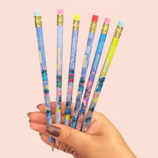 Lápis Stitch - UNIDADE SORTIDA - Molin