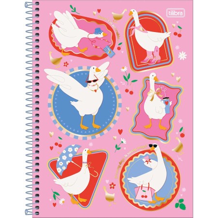 Caderno Universitário CINDY 1M 80F - Tilibra