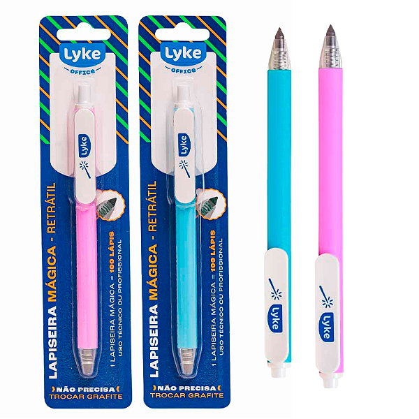 Lapiseira mágica - AZUL / ROXO - BLISTER 1 UND SORTIDA - LYKE