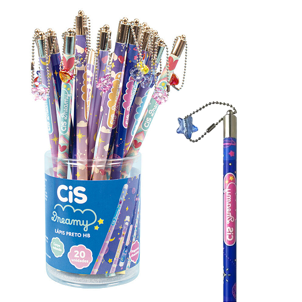 Lápis HB DREAMY - POTE C/20 UND - CIS