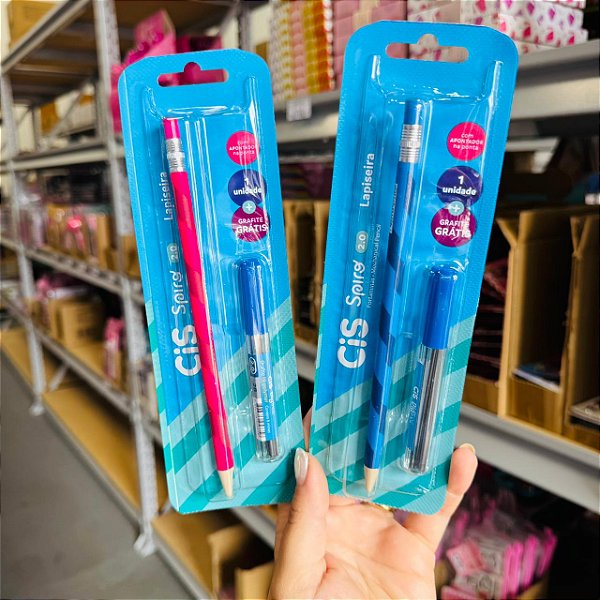 Lapiseira SPIRO 2.0MM -  BLISTER C/1+GRAF SORTI - CIS