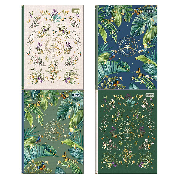 Caderno Brochura COLEG NATURALIS 80 - UNIDADE CAPA SORTIDA - TILIBRA