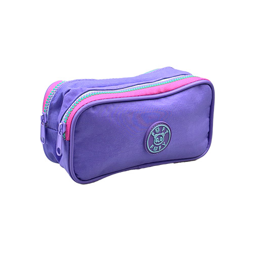 Estojo TEEN FOFY ROXO ( 2 zípers ) - UNIDADE - FOFY