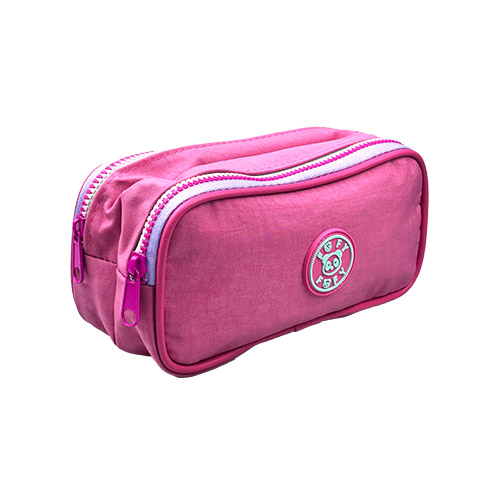 Estojo TEEN FOFY ROSA (2 zípers) - UNIDADE - FOFY