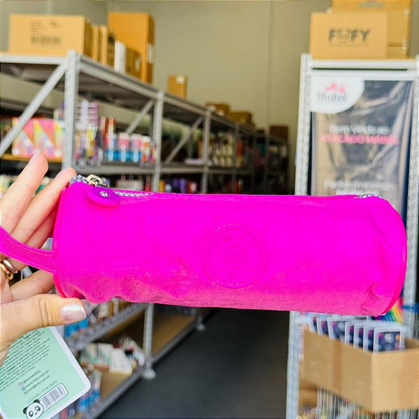 Estojo TEEN FOFY PINK (Cilíndrico)  - UNIDADE - FOFY
