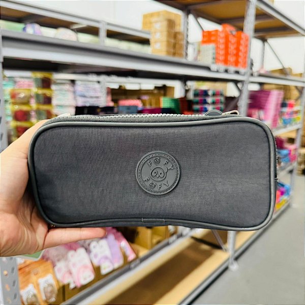 Estojo TEEN FOFY CINZA DUPLO  - UNIDADE - FOFY