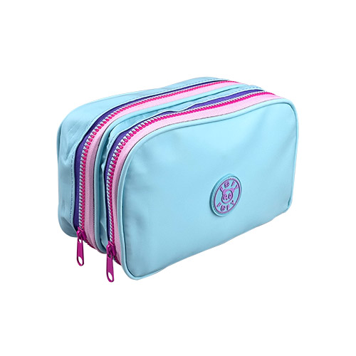 Estojo TEEN FOFY Azul e rosa (2 Aberturas) - UNIDADE - FOFY