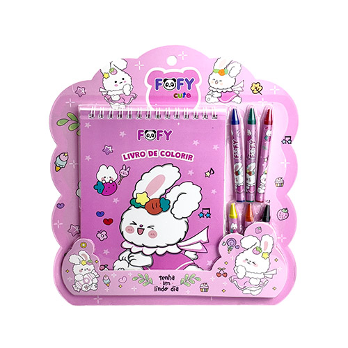 Kit Coelho Happy - BLISTER 7 PECAS - FOFY