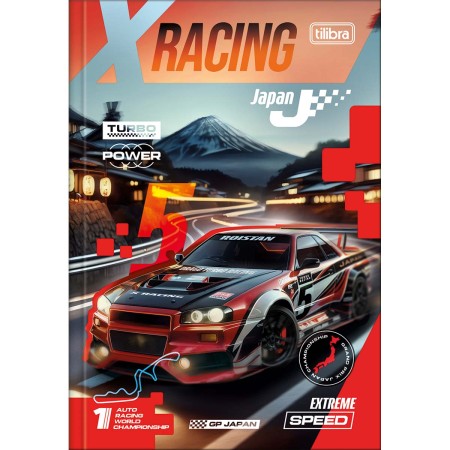 Caderno brochura  X-RACING 80F - UNIDADE SORTIDA - TILIBRA