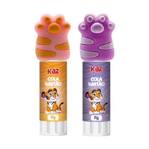 Cola Bastão 9G PATINHAS TIGRE  - UNIDADE SORTIDA  - KAZ