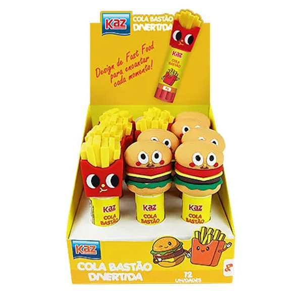 Cola Bastão 9G Batata e Hambúrguer -UND  - KAZ