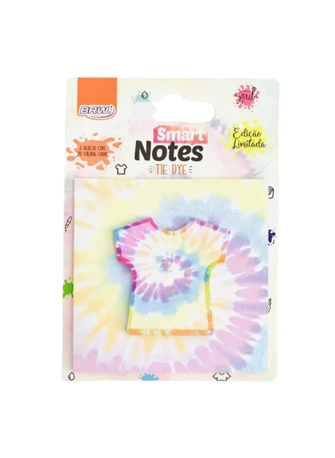 Bloco Smart Notes LAYERS TIE DYE estampado - UND - BRW