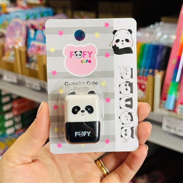 Carimbo cute PANDA - FOFY